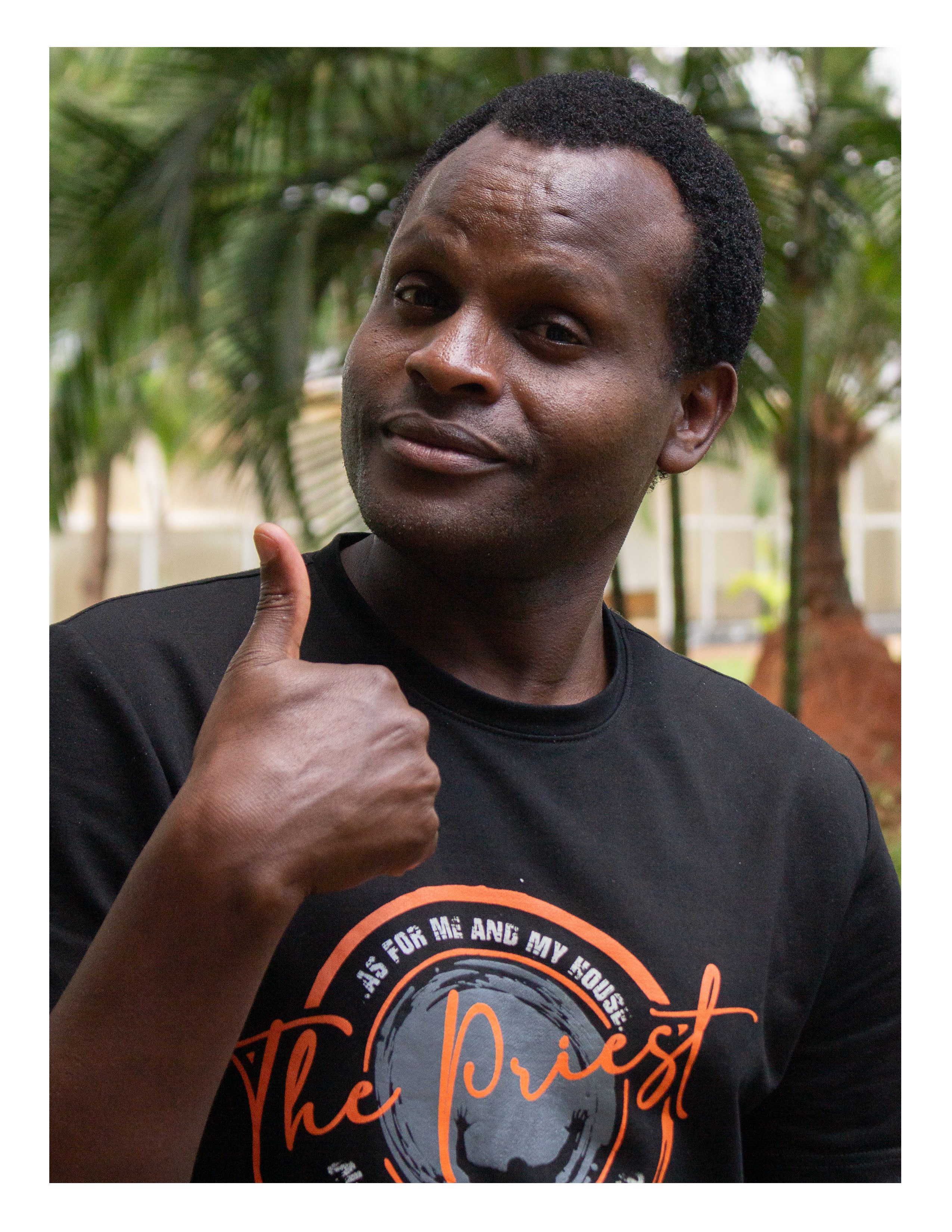 Peter Kamau Muthui, portrait